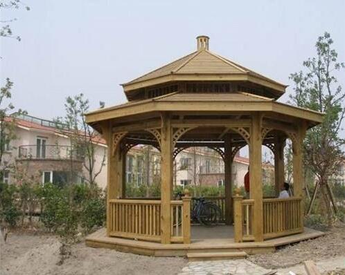 石家莊防腐木涼亭