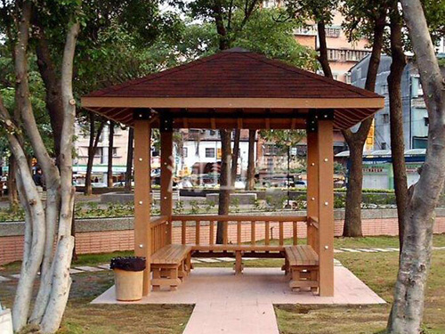 石家莊防腐木涼亭